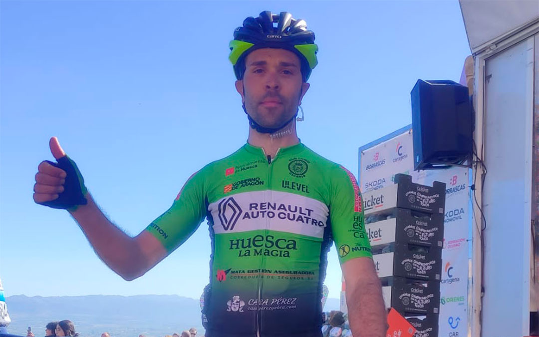 Jonas Sancho en la Vuelta Guadalentín. / Huesca La Magia