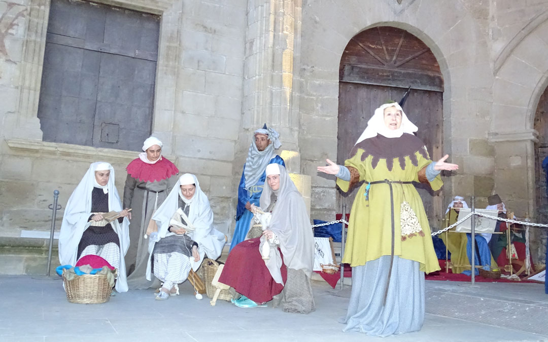 Acto de recreación del sábado por la tarde. /Alba Zurita