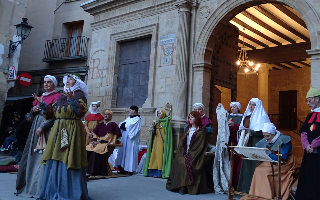 Acto de recreación del sábado por la tarde. /Alba Zurita