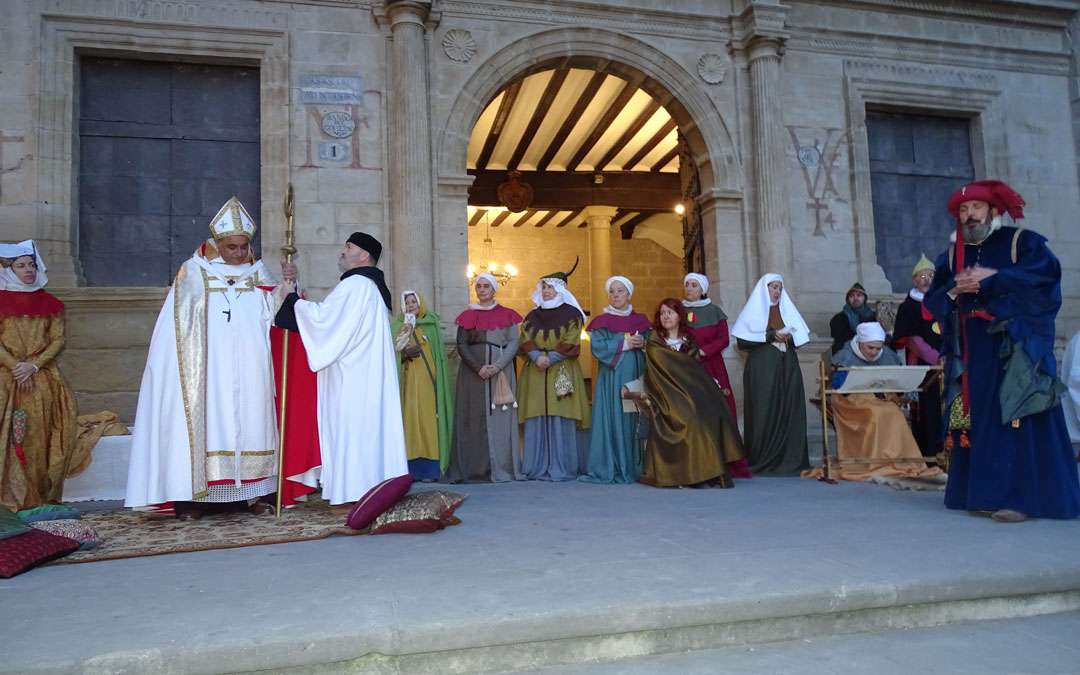 Acto de recreación del sábado por la tarde. /Alba Zurita