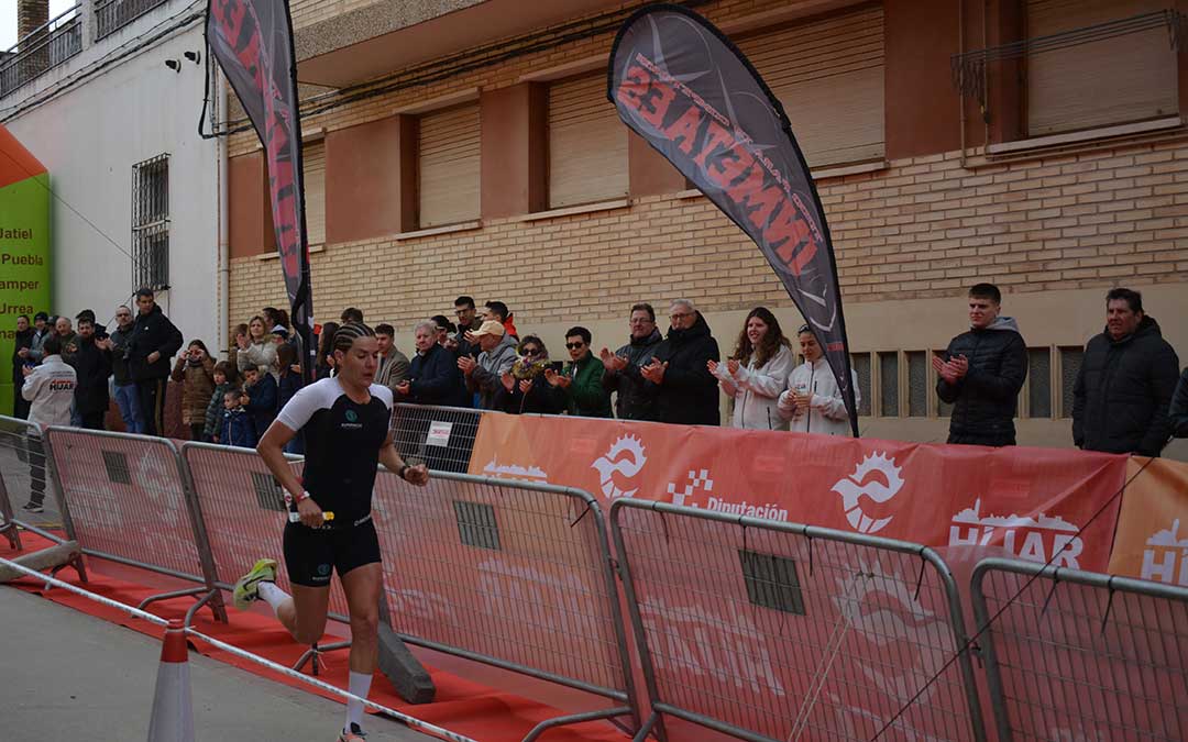 Laura Gómez durante la competición./I.M.