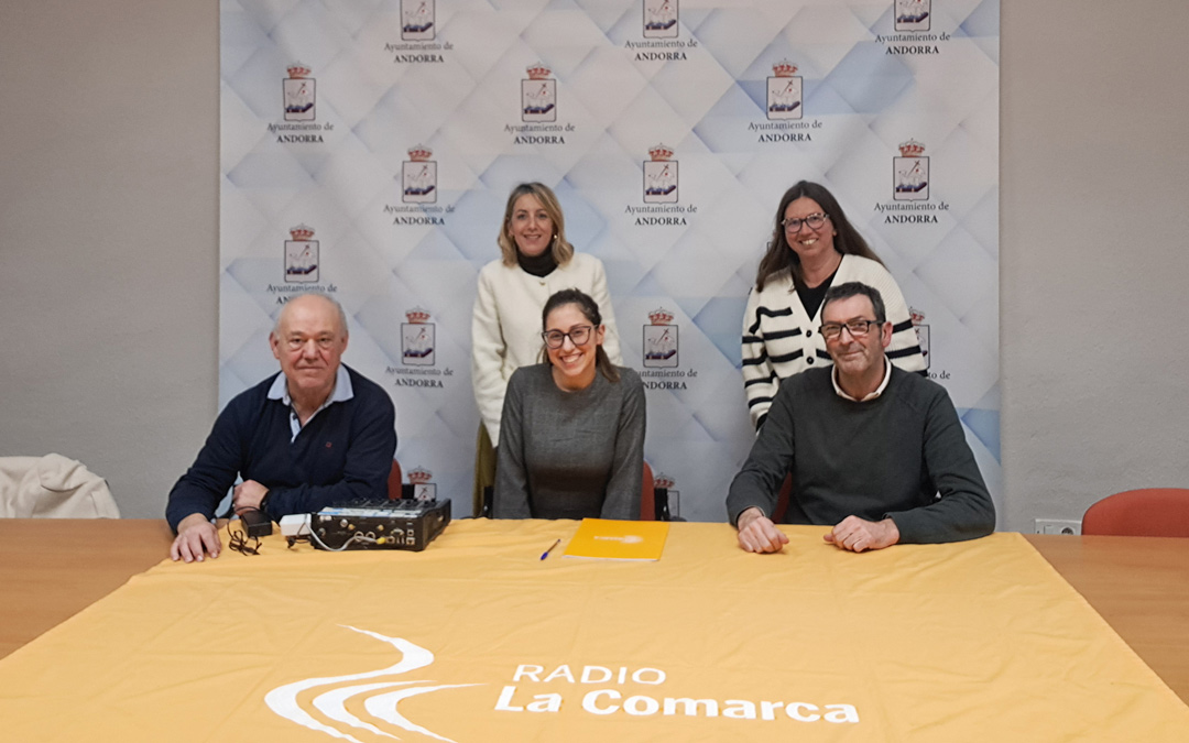 Programa especial de Radio La Comarca desde el Ayuntamiento de Andorra. /L.C.