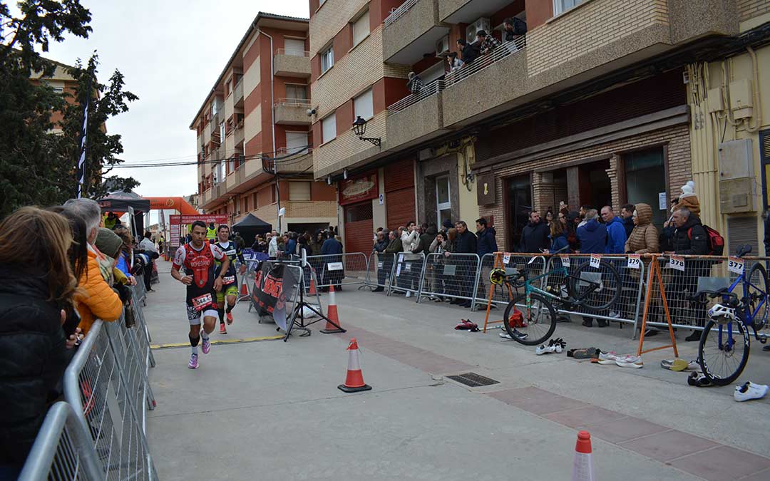 Campeonato de España de Duatlón por las calles de Híjar./I.M.