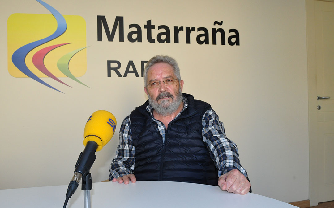 Ricardo Gimeno, secretario del Hogar del Pensionista de Valderrobres./ J.L.