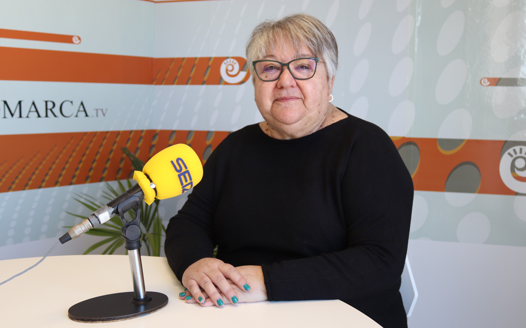 La alcañizana y directora general de Energía y Minas Yolanda Vallés visitó radio La Comarca. /N.A.