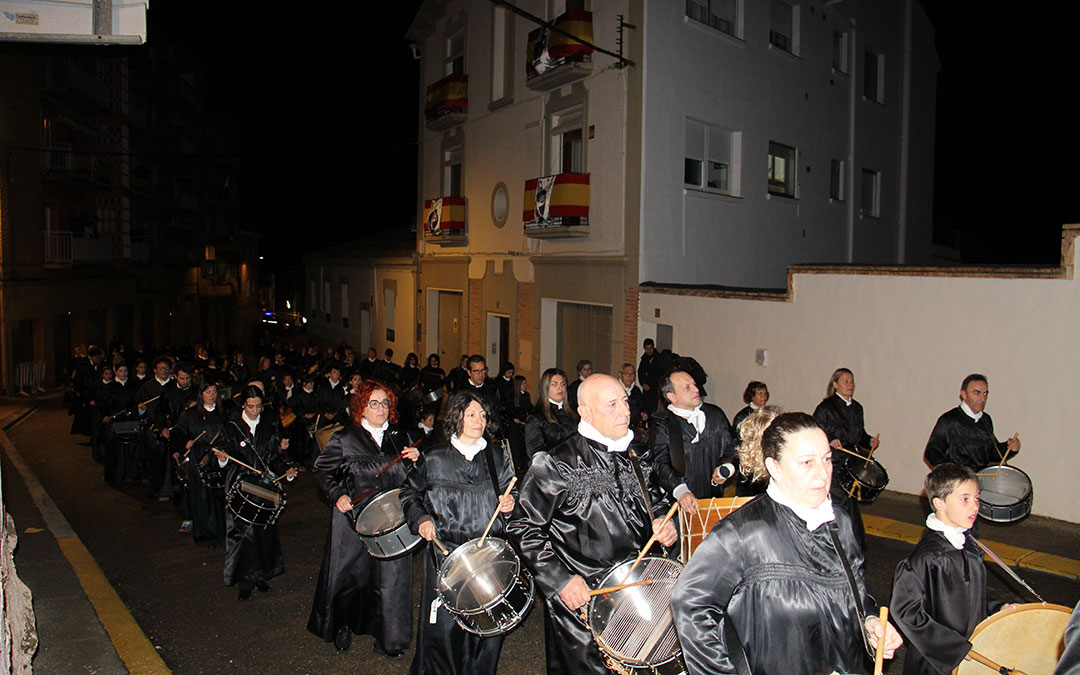 Procesión del Santo Entierro en Albalate del Arzobispo. / B. Severino