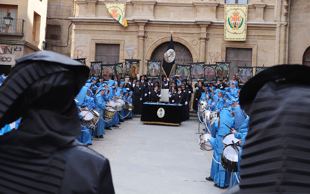 Procesión del Pregón de Alcañiz 2024./ Nerea Altaba