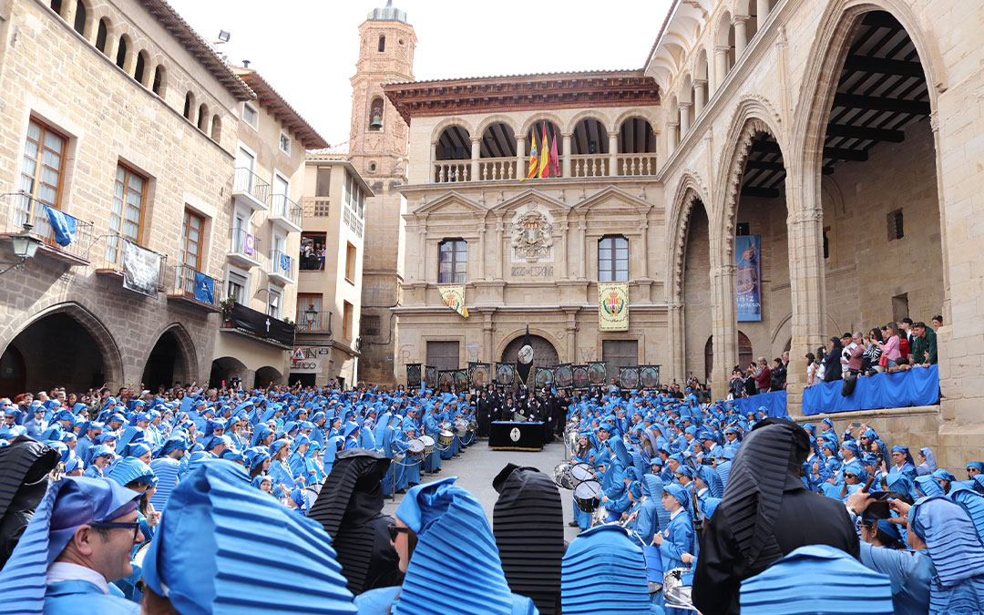 Procesión del Pregón de Alcañiz 2024./ Nerea Altaba
