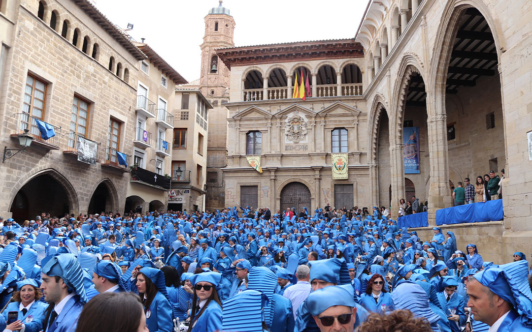Procesión del Pregón de Alcañiz 2024./ Nerea Altaba
