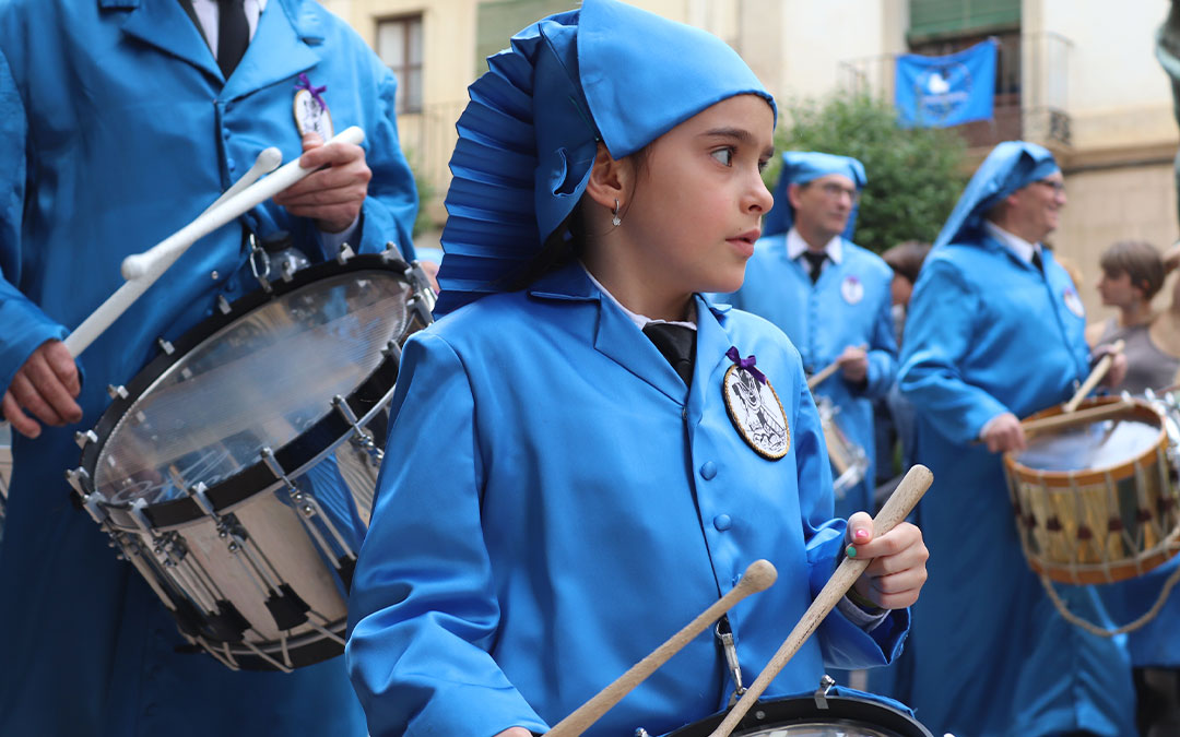 Procesión del Pregón de Alcañiz 2024./ Nerea Altaba