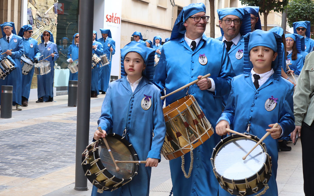 Procesión del Pregón de Alcañiz 2024./ Nerea Altaba