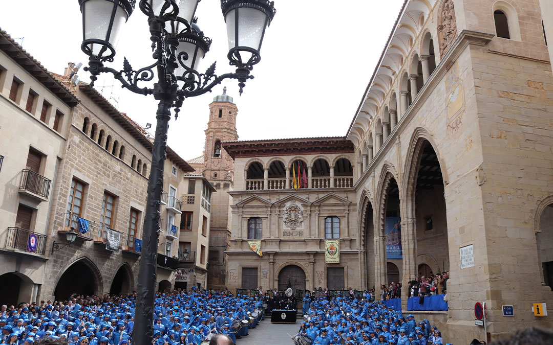 Procesión del Pregón de Alcañiz 2024./ Nerea Altaba