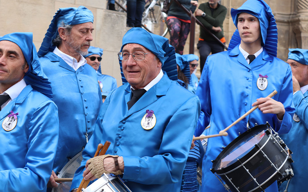Procesión del Pregón de Alcañiz 2024./ Nerea Altaba