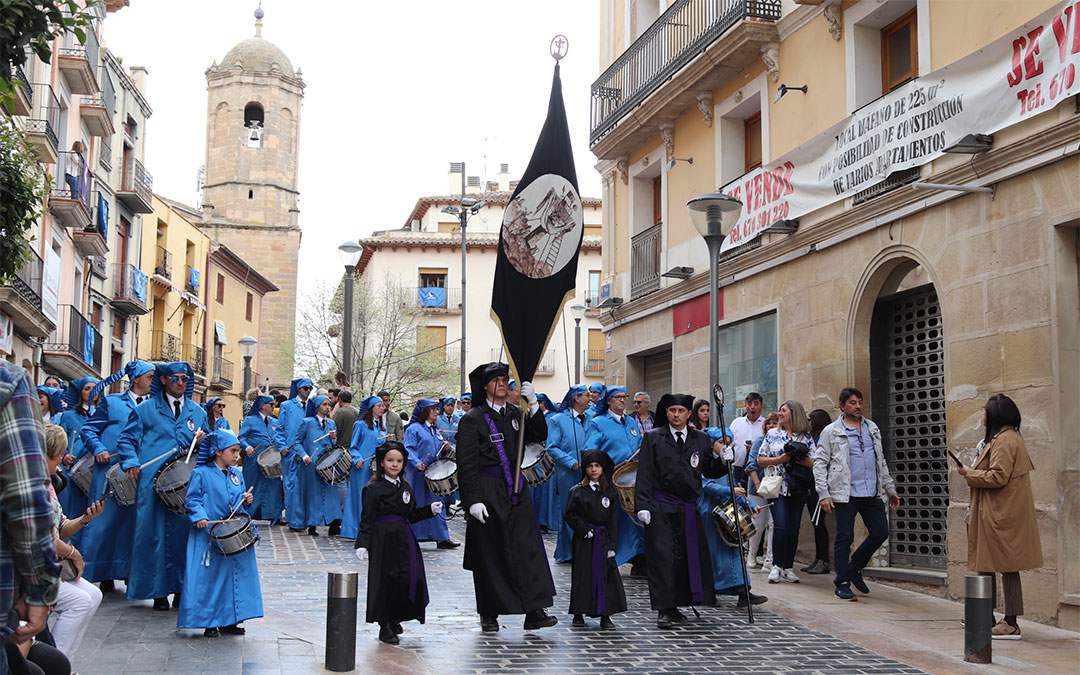Procesión del Pregón de Alcañiz 2024./ Nerea Altaba