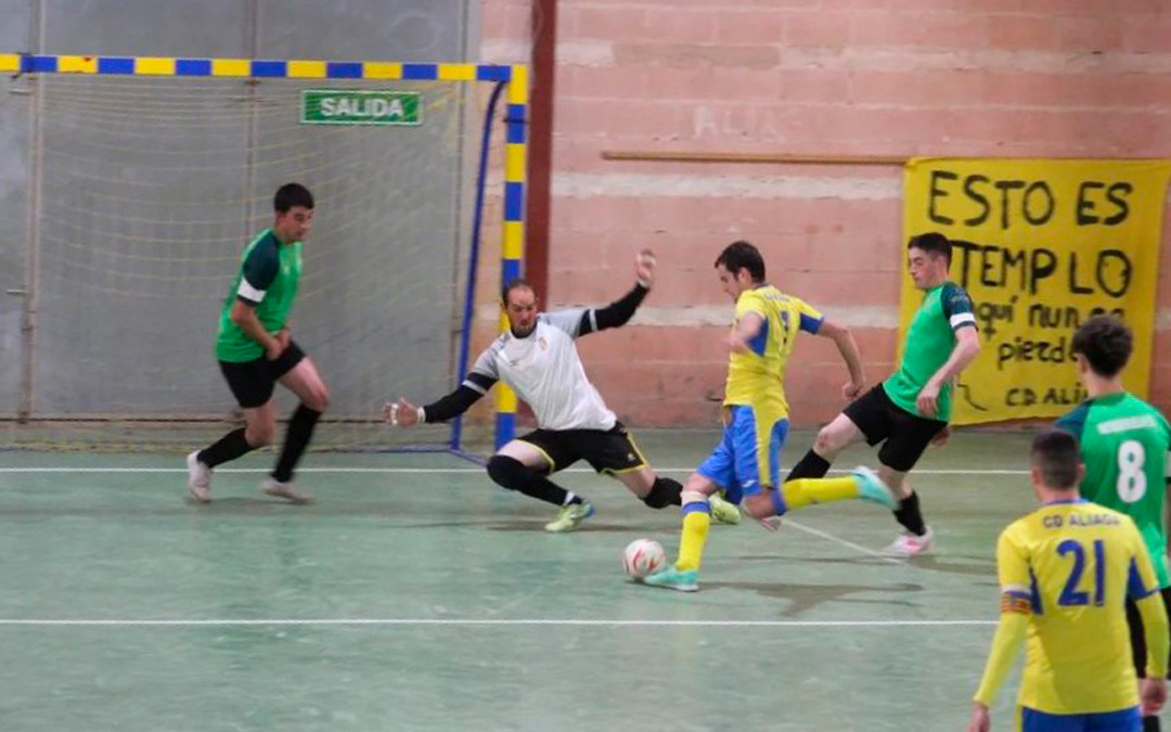 El C.D. Aliaga venció al Mosqueruela en El Templo. /Ana Millán