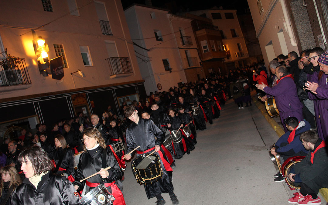 Desfile en las Jornadas Nacional del Tambor y Bombo en Andorra. / B. Severino