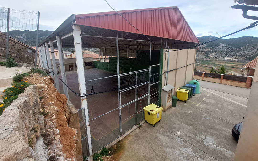 Imagen actual del pabellón polideportivo./ J.L.