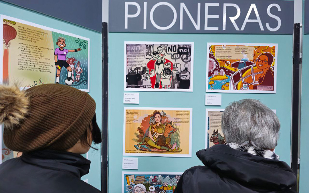 Exposición 'Pioneras turolenses' de la Diputación de Teruel./ DPT