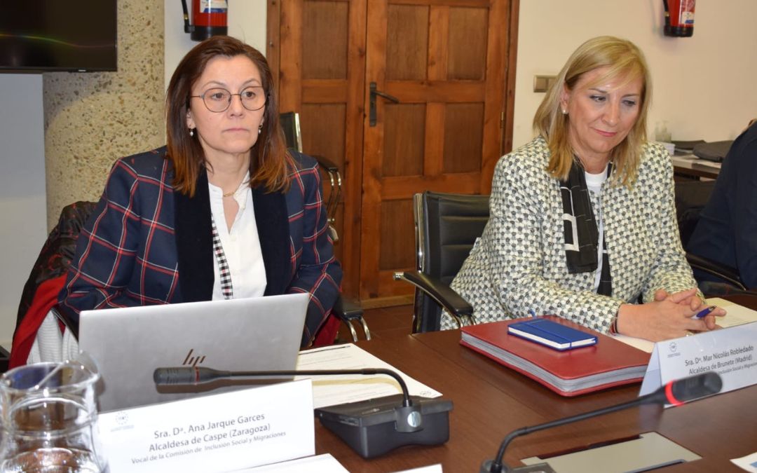Ana Jarque, alcaldesa de Caspe, ha sido nombrada vocal./ FEMP