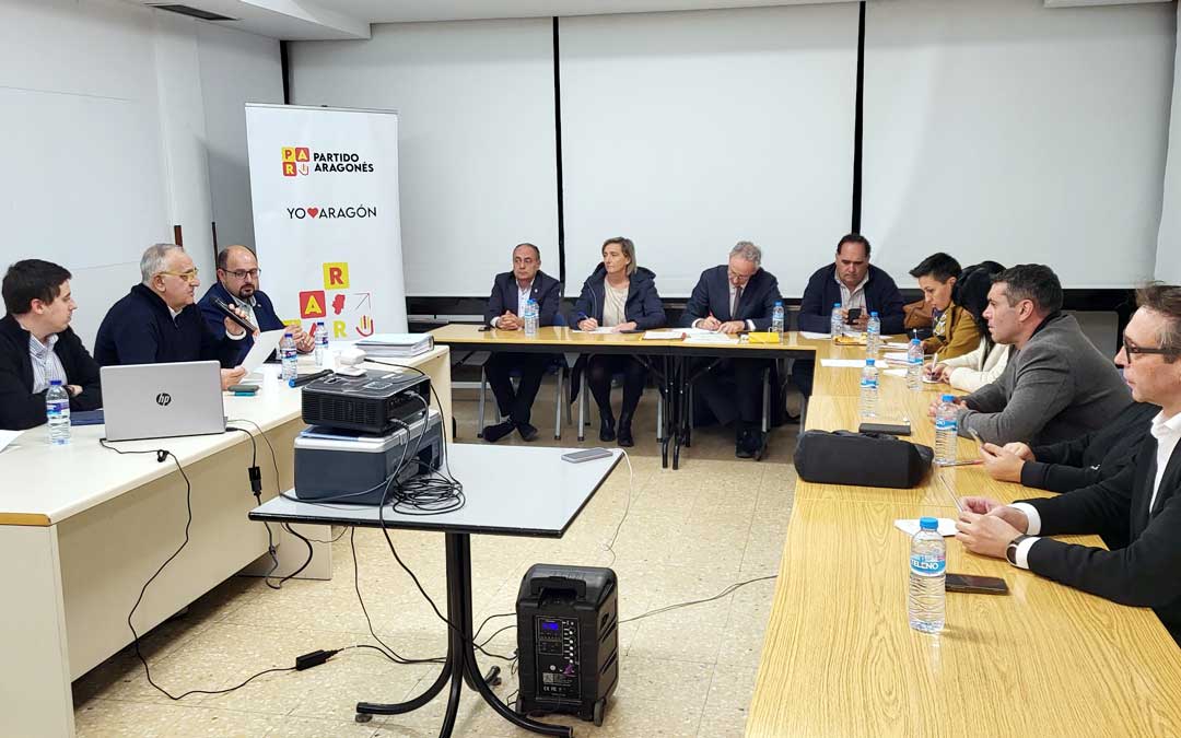 Imagen de la reunión de la Comisión Ejecutiva del PAR celebrada este jueves./ PAR