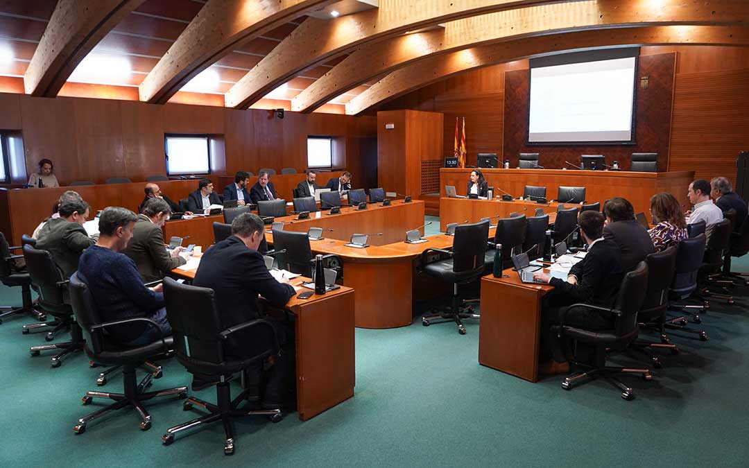 Comisión de renovables en las Cortes este viernes / Cortes de Aragón
