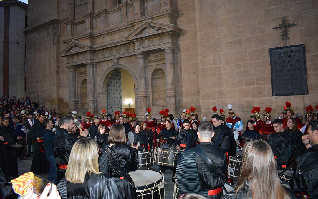Exhibición al término del pregón andorrao./I.M.