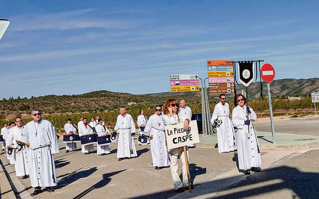 Cofradía de la Piedad de Caspe./ Jesús Landa