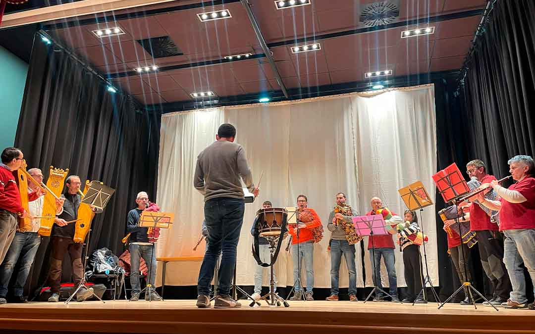 Muestra musical gaitas de boto y otros instrumentos tradicionales./ S.F.
