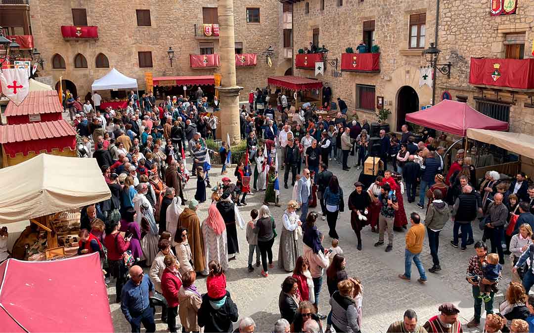 Se espera que durante la XXIII Feria del Vino y XVIII Mercadillo Medieval pasen cerca de 4.000 visitantes./ S.F.