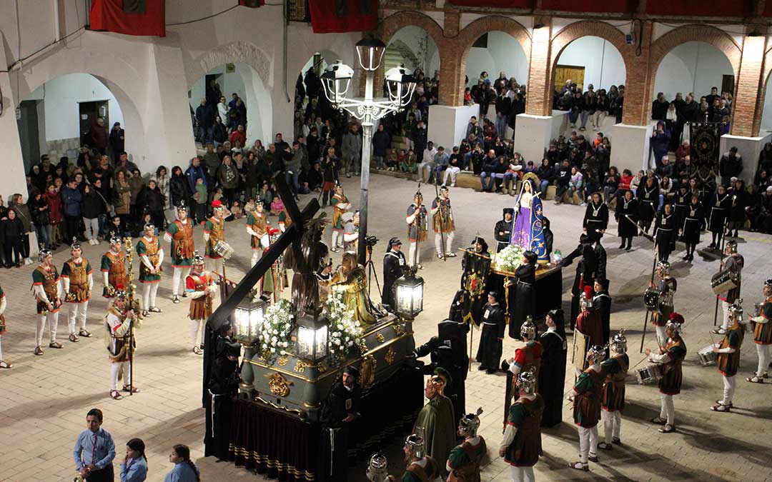 Procesión de Las Pláticas el Martes Santo en Híjar. / B. Severino