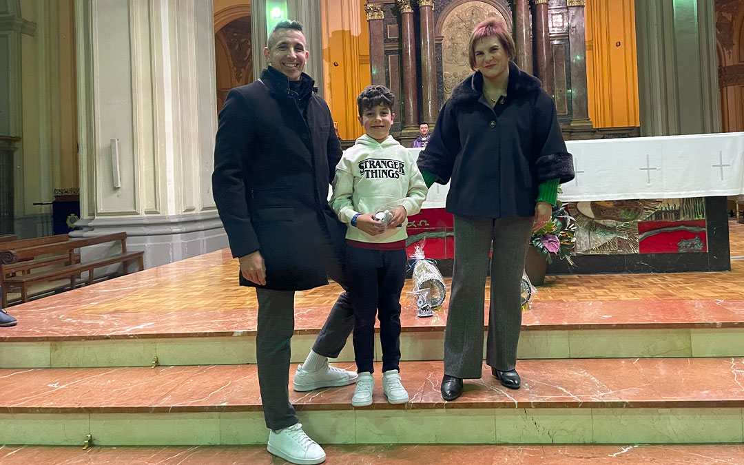 Iván Orrios Torrens (La Inmaculada): 3º premio de 1º a 3º de Primaria./ M.C.
