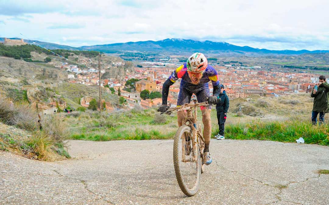 Jorge Lamiel, en la Far West de Calatayud. / J.L.