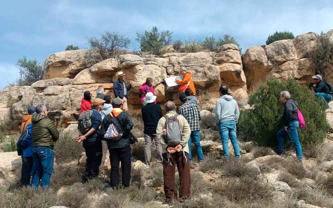 Salida al campo dirigida por José Luis Cuevas./ Ignacio Gracia