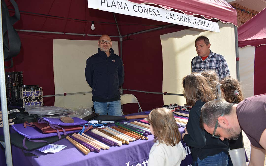 Plana Conesa de Calanda, stand habitual en la feria./I.M.