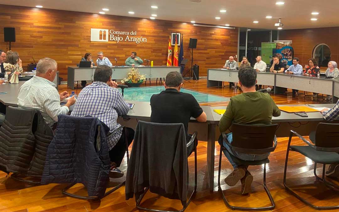 Imagen del pleno celebrado este lunes./ M.M.R