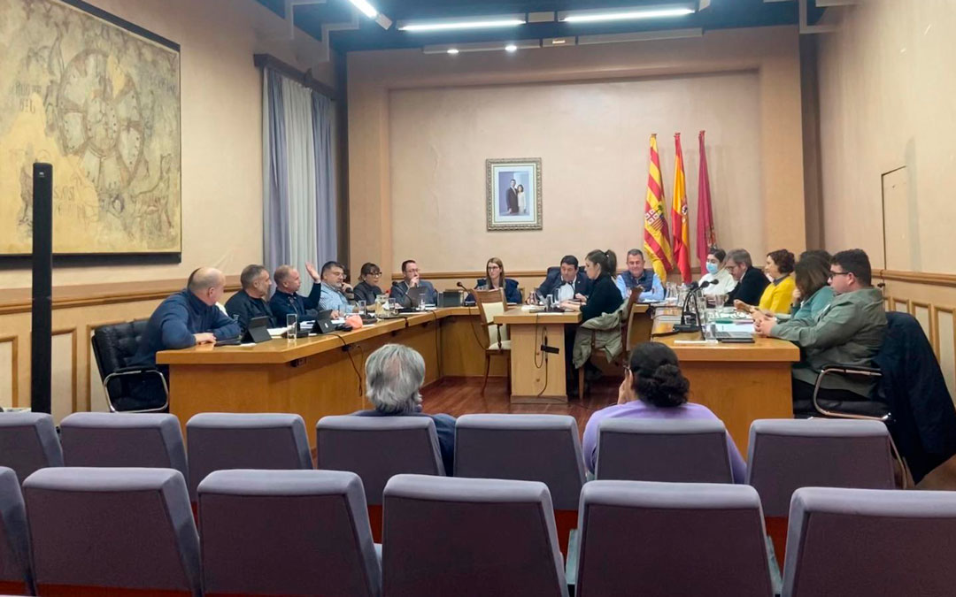 El concejal de Vox fue el único que votó en contra de la moción./ M.M.