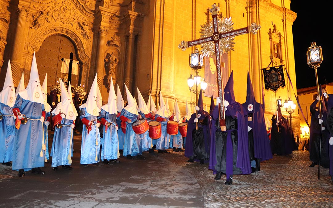 Procesión de La Soledad el viernes santo en Alcañiz. /N.A.