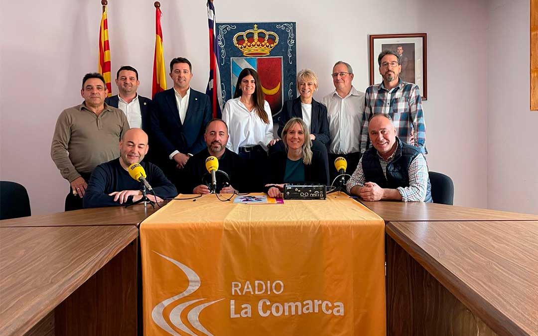 Programa especial de Radio La Comarca desde Urrea de Gaén. / L.C.