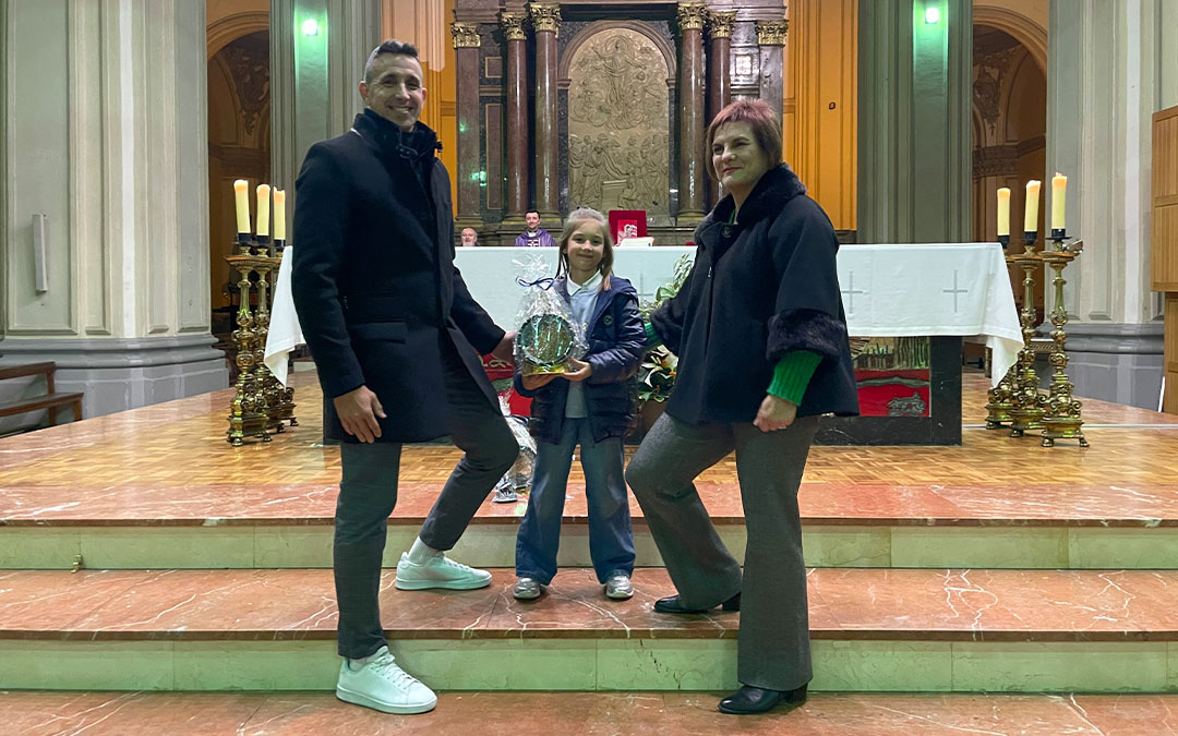 Sophia Isabel Prades (La Inmaculada): 1º premio de 1º a 3º de Primaria./ M.C.