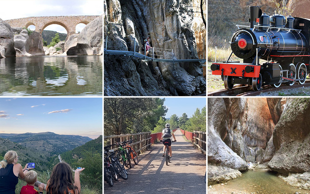 El turismo sostenible es la apuesta principal en el Bajo Aragón Histórico./ L.C.