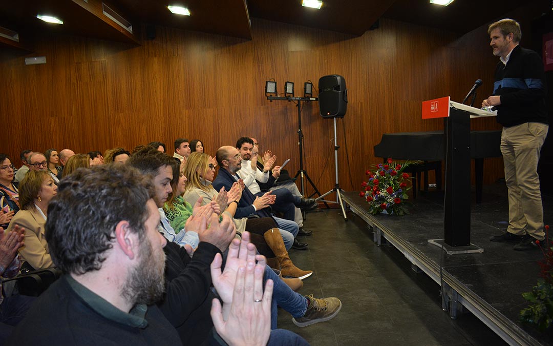 Acto de los socialistas aragoneses en el Liceo./I.M.