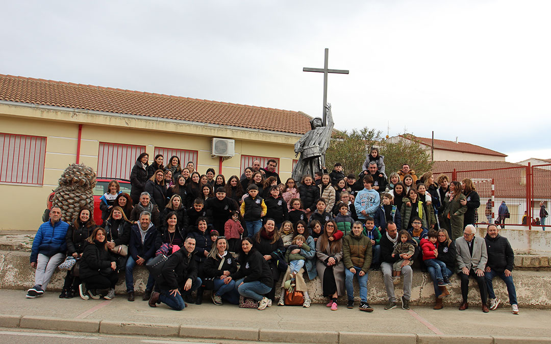 Expedición de Samper en el Monumento de Urrea. / B. Severino
