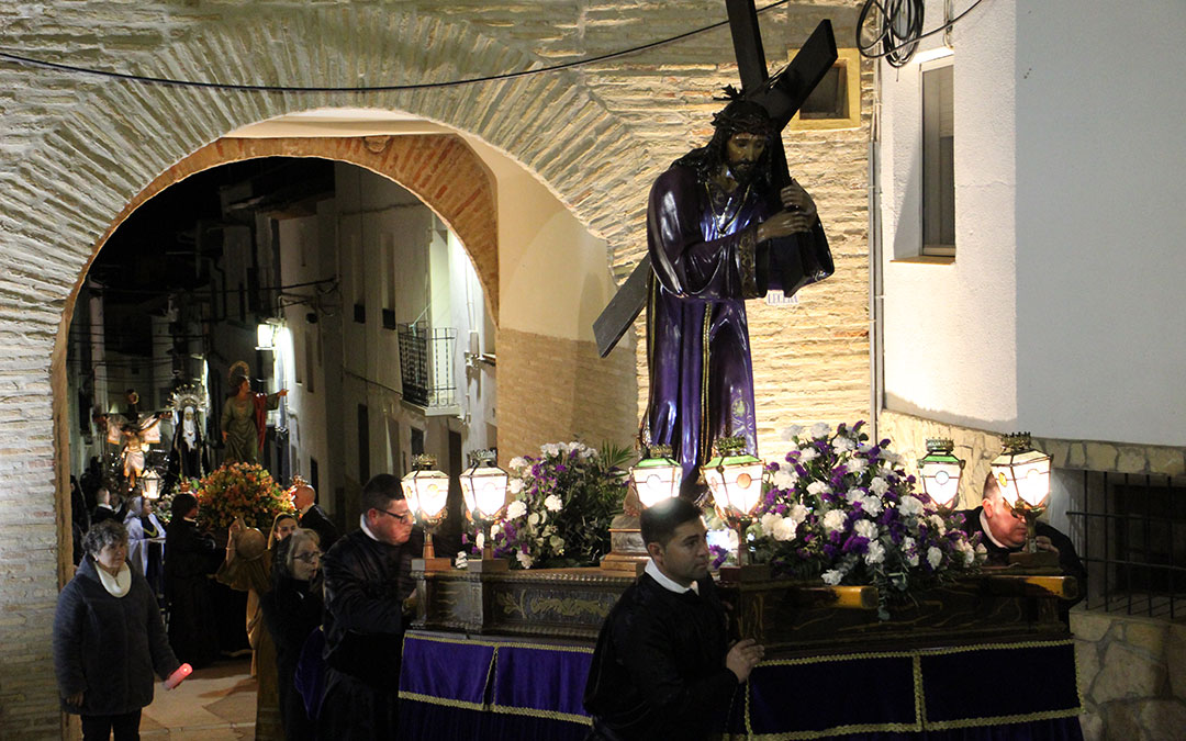 Procesión del Santo Entierro en Urrea de Gaén. / B. Severino