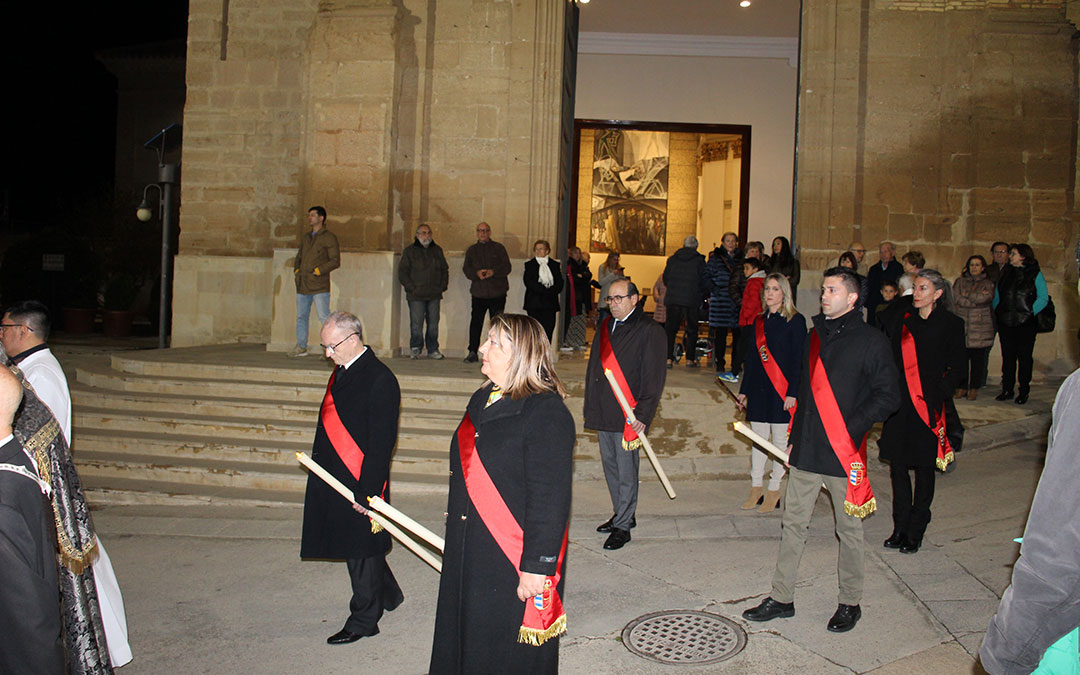 Procesión del Santo Entierro en Urrea de Gaén. / B. Severino
