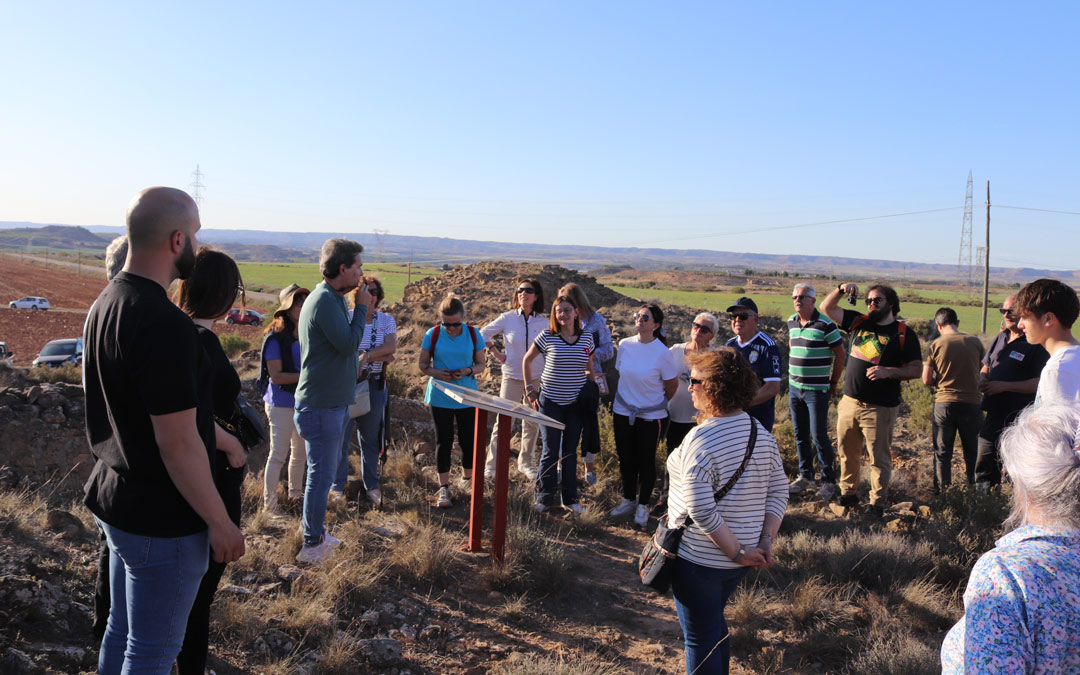 La presentación recorrió el kilómetro de trinchera. /N.A.