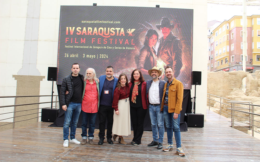 Ignacio Romanos, Chus Fernández, José Ángel Guimerá, Camino Ivars, Lucía Conte, Yohannan Martín y Rubén Martínez./ Beatriz Severino