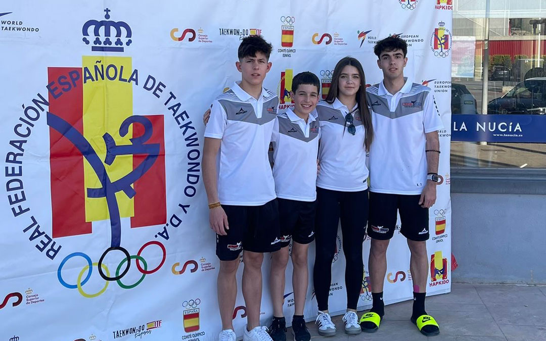 Hugo Vicente, Irene Soriano, Marc Vicente y Ignacio Soriano fueron los representantes del equipo./ Cabral Team