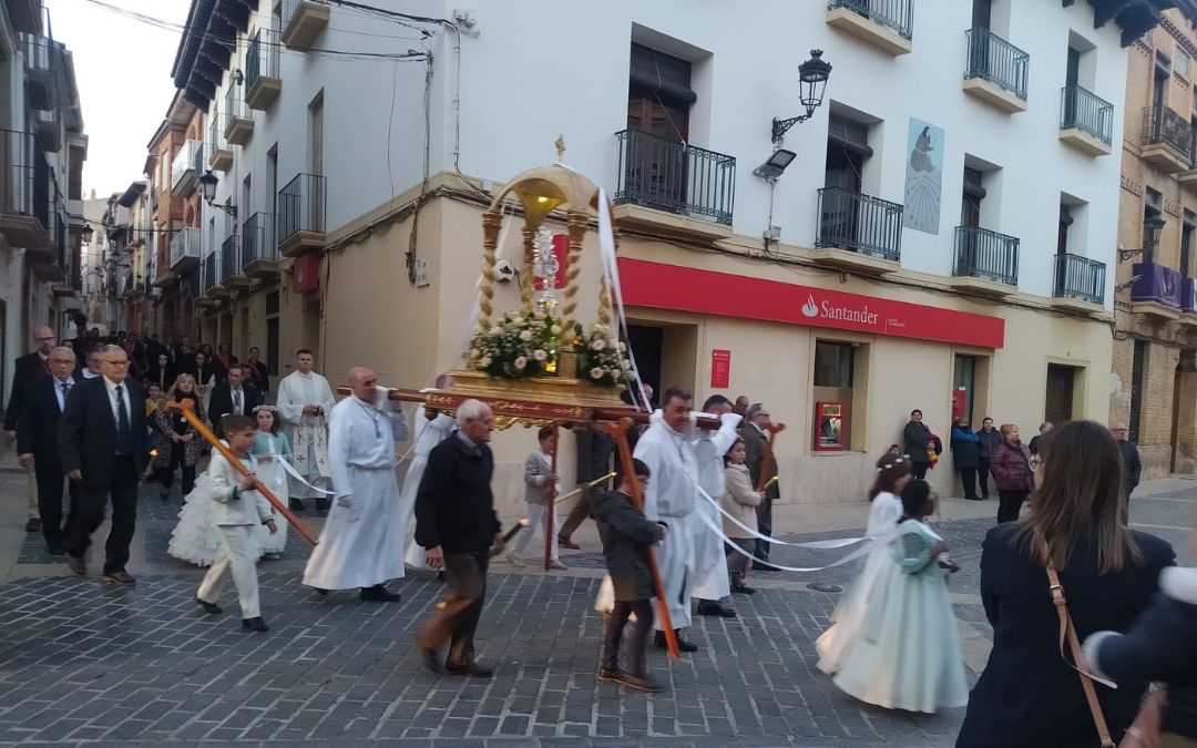 Este año Calanda tuvo que trasladar los actos de conmemoración de su milagro a este lunes 1 de abril./ Paula Tomaselli.