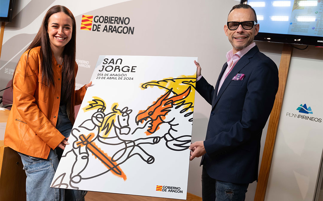 Presentación de los actos del Día de Aragón./ Pedro Olloqu-DGA