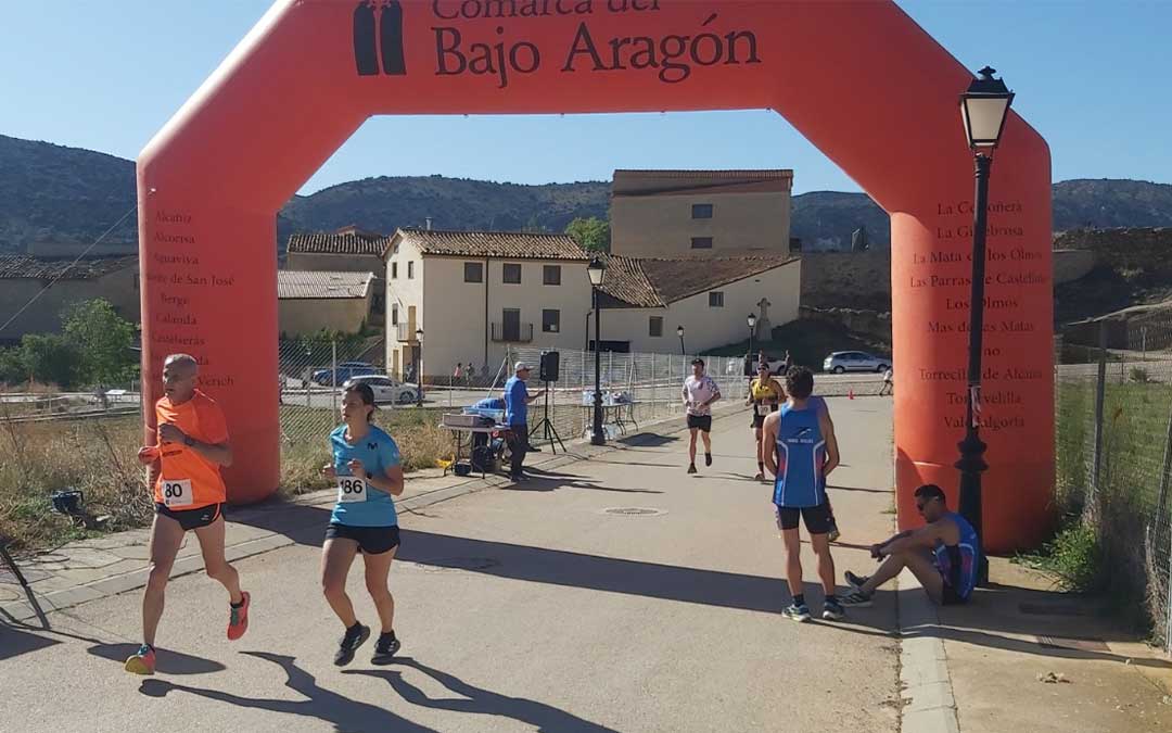 El calor fue otro de los protagonistas de la jornada./ C. Bajo Aragón